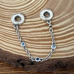 Pandora Star and Moon Security Chain Galaxy Logo Protection Chain